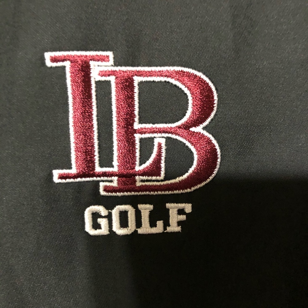 Long Beach Nike Golf 3/4 zip pullover.  H45 - Picture 3 of 7